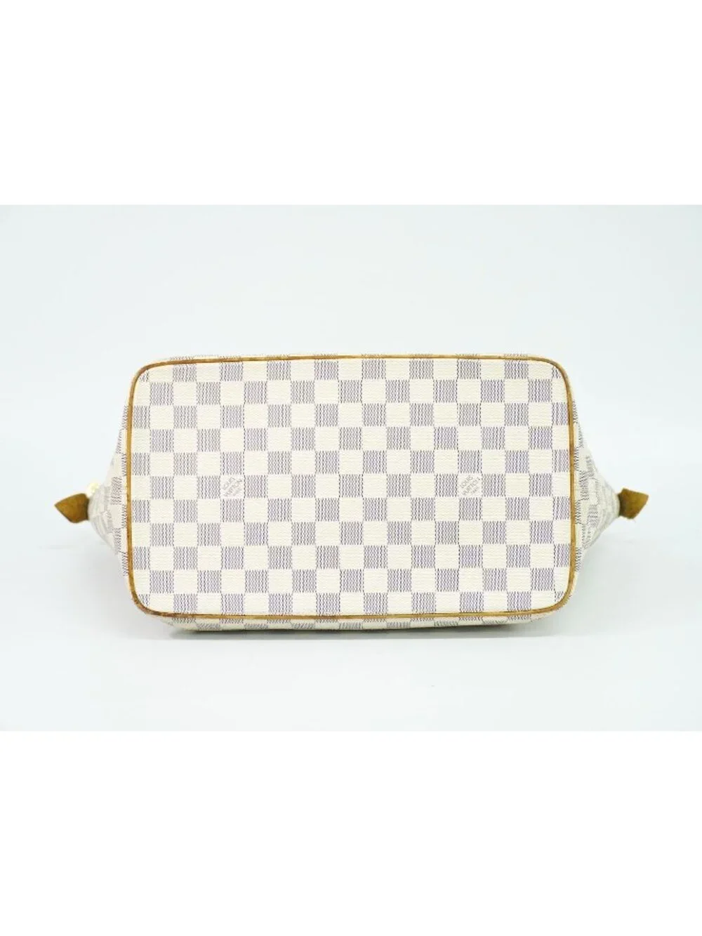 Louis Vuitton LV Saleya MM Damier Azur Shoulder Bag Tote White